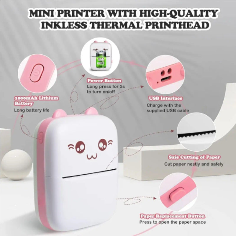 Print wherever you want MINI PRINTER