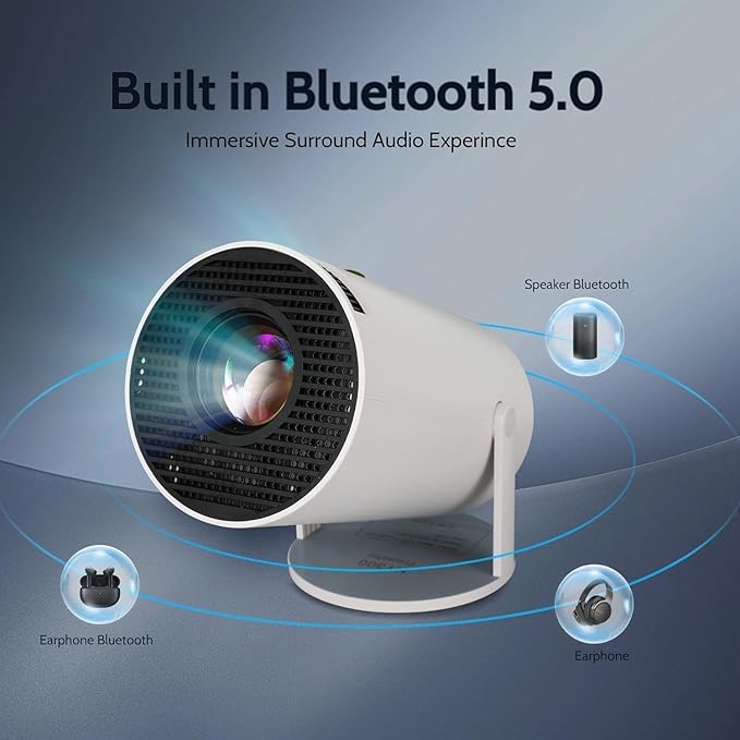Smart Mini Projector with WIFI & Bluetooth