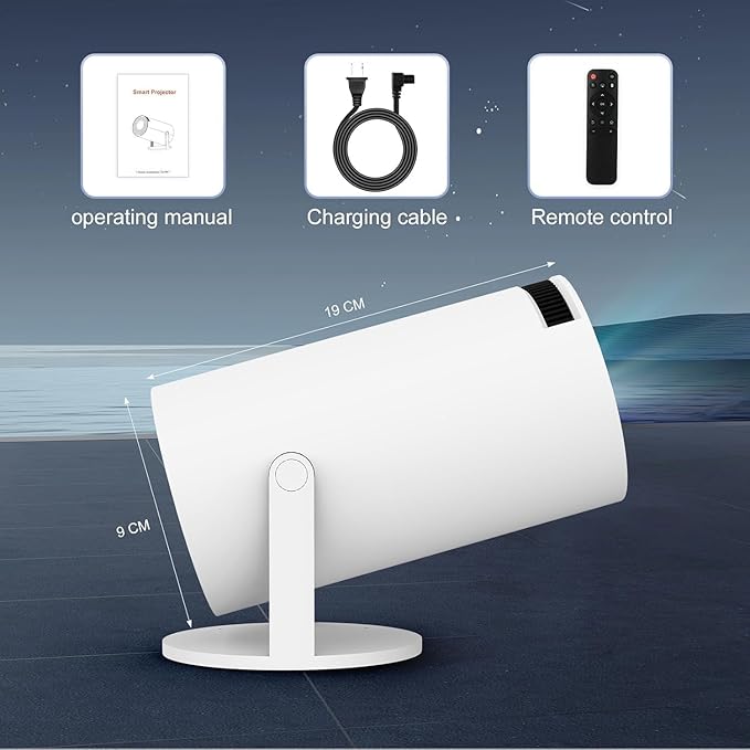Smart Mini Projector with WIFI & Bluetooth