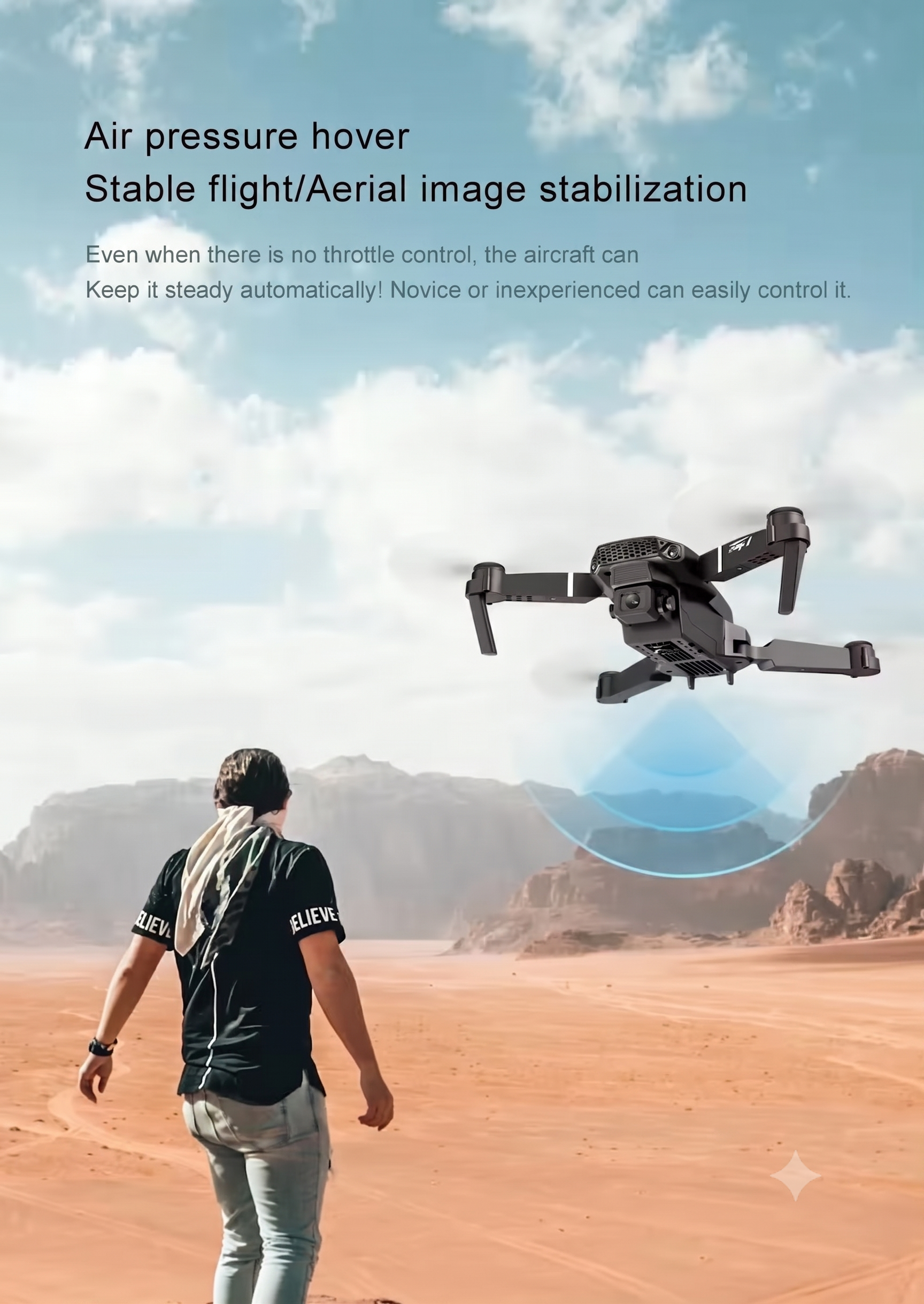 Fold & Fly Mini Camera Drone
