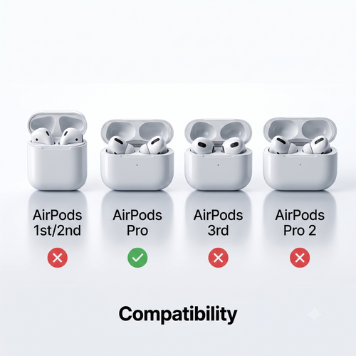 Air-Pods Pro Soft Silicone Protective Case