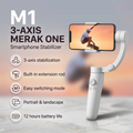 M1 Foldable 3-Axis Gimbal Stabilizer