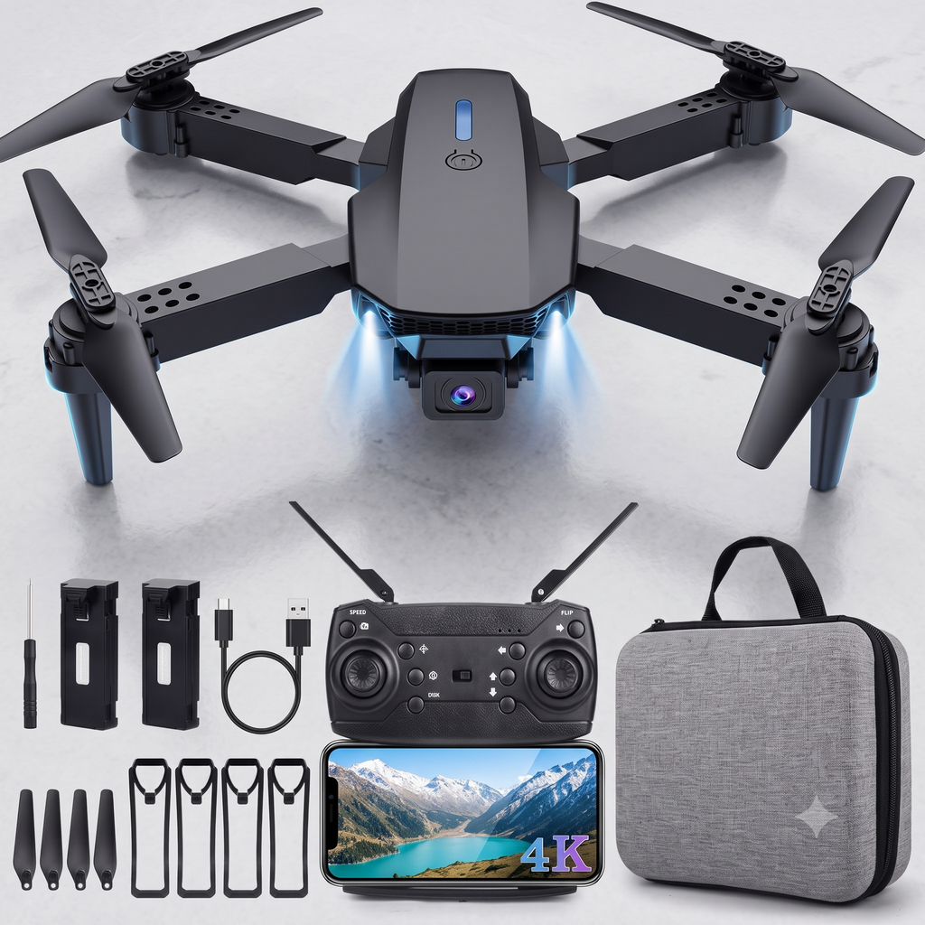 Fold & Fly Mini Camera Drone