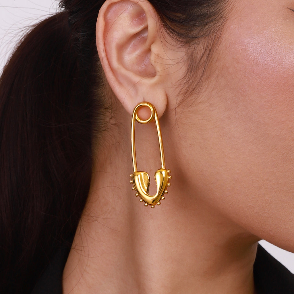 Safety Pin earrings