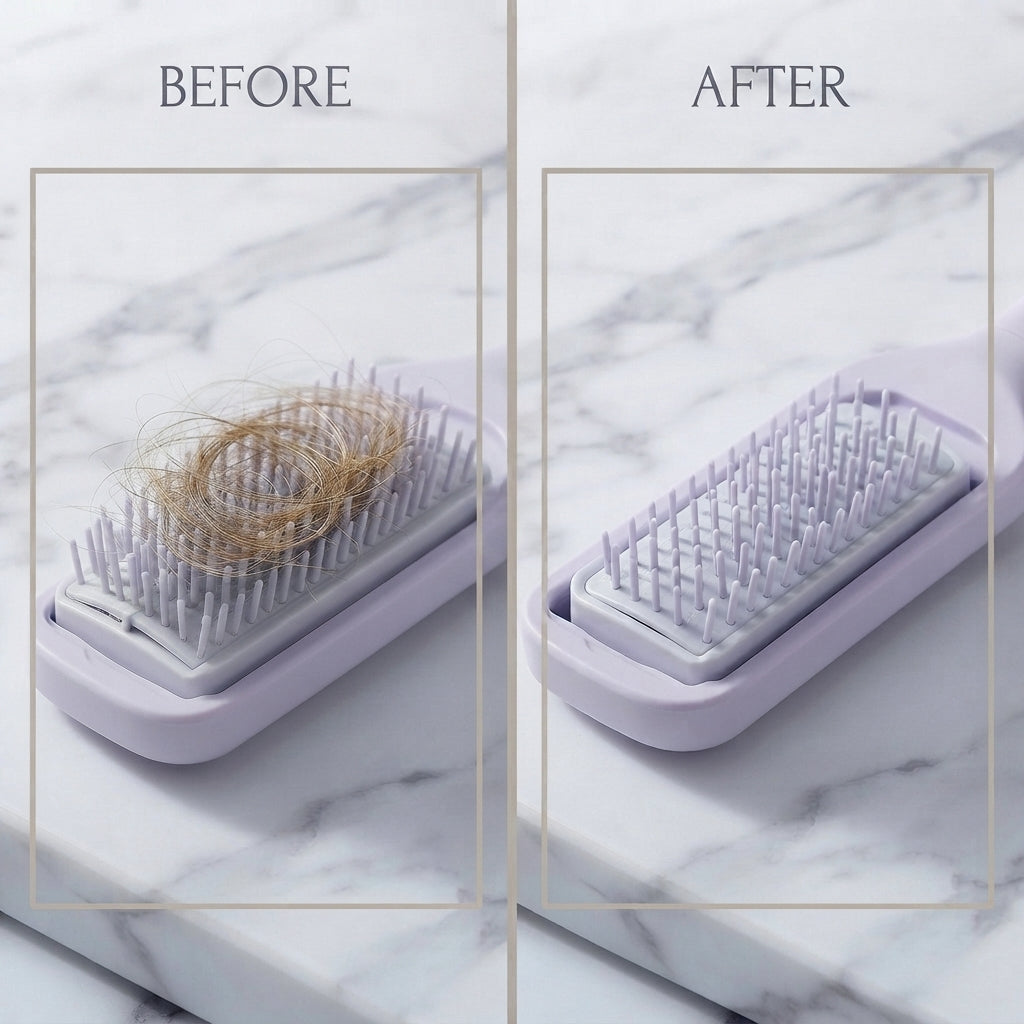 Self-Cleaning Anti-Static Massage Comb
