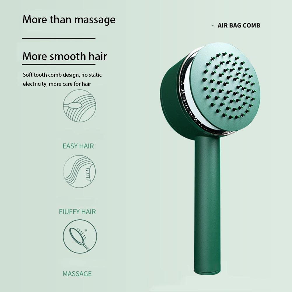 Self-Cleaning Anti-Static Massage Comb