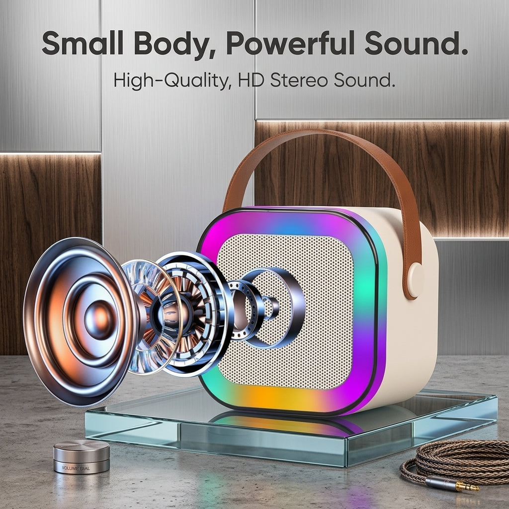 K12 Speaker Wireless Karaoke Mic