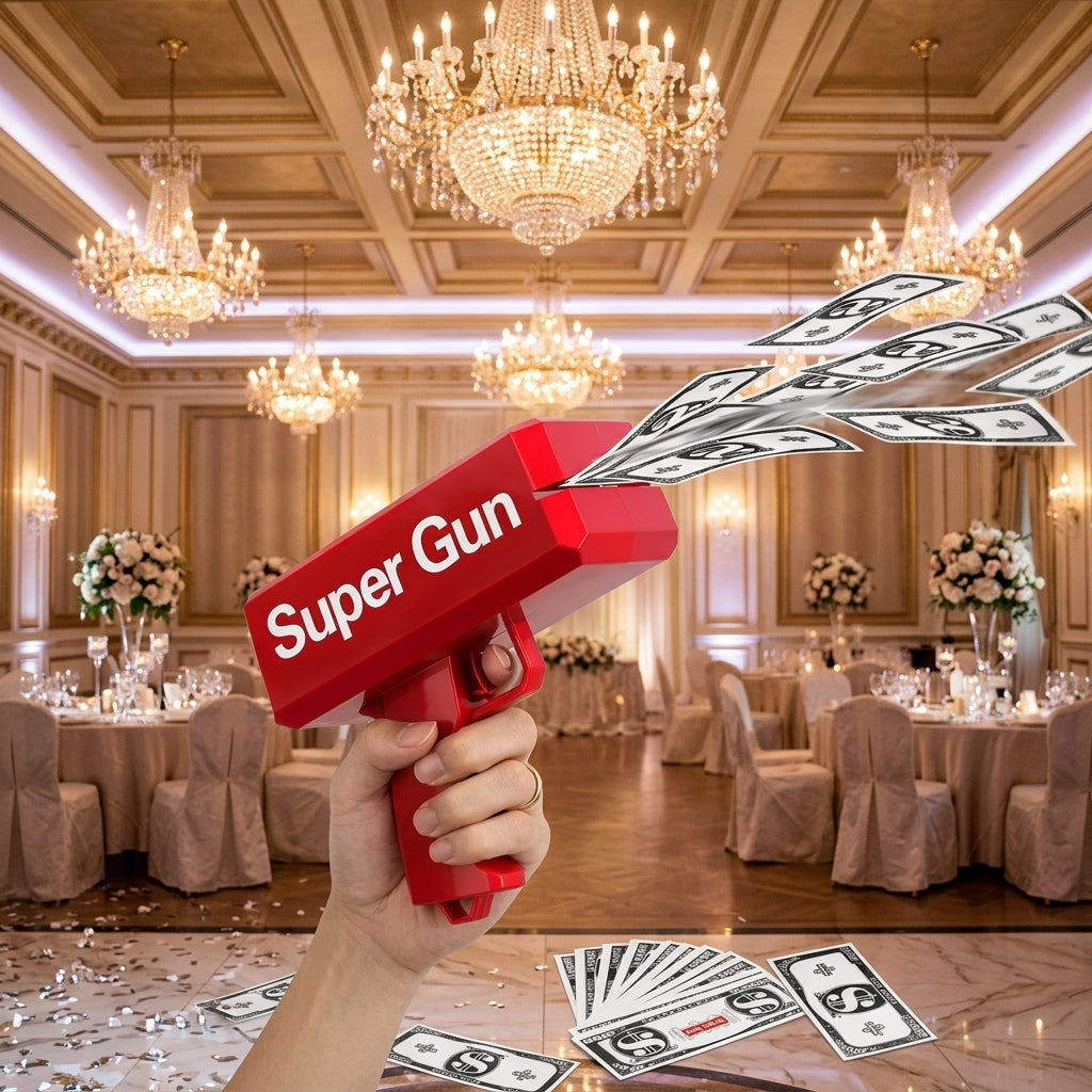 Money Gun for Wedding and Parties